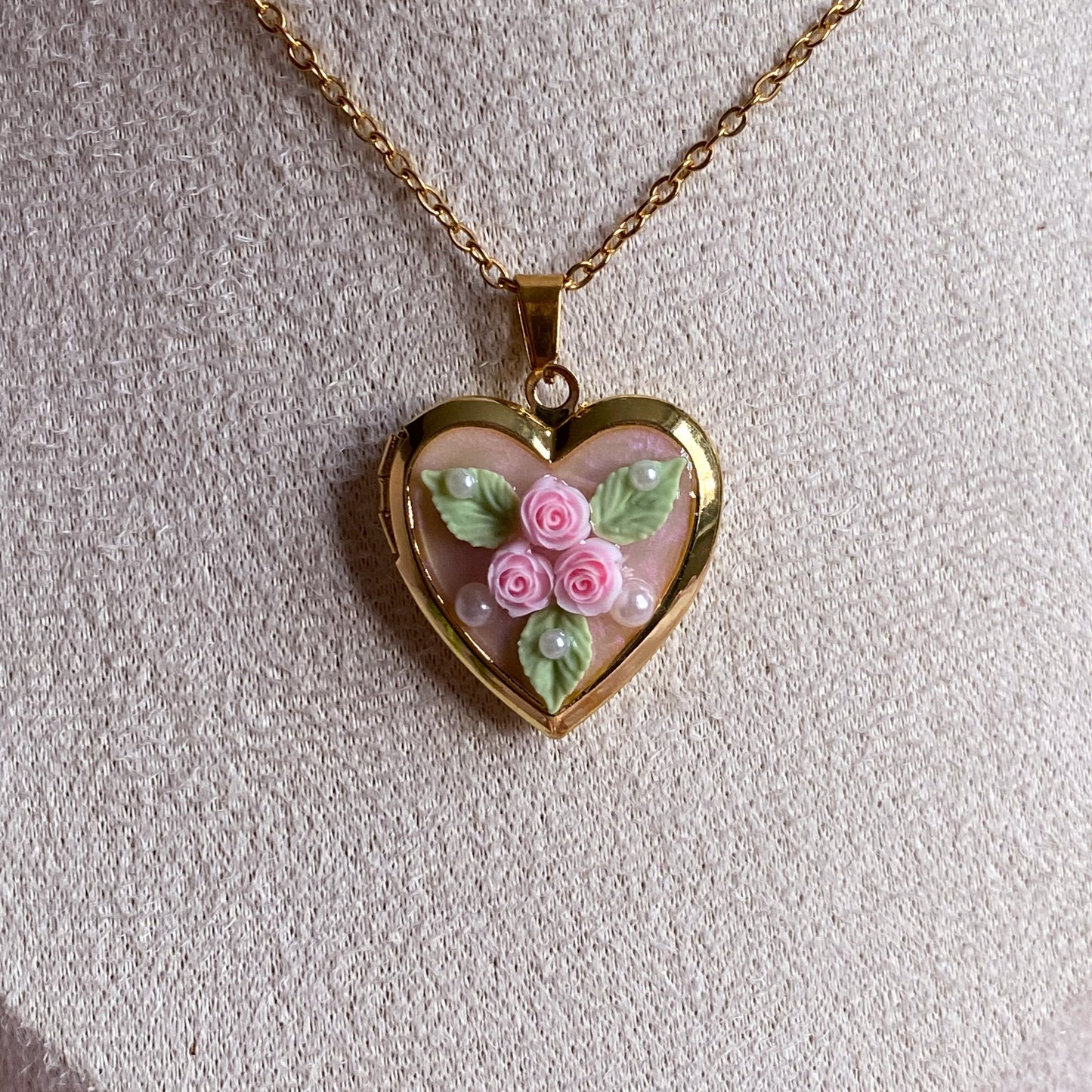 Blossom Memory Locket Necklace