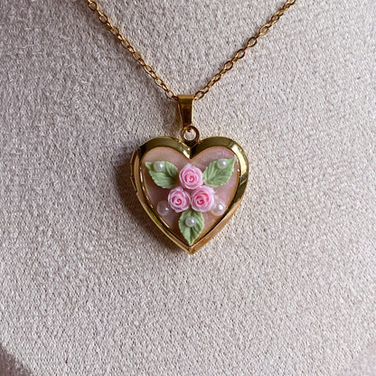 Blossom Memory Locket Necklace