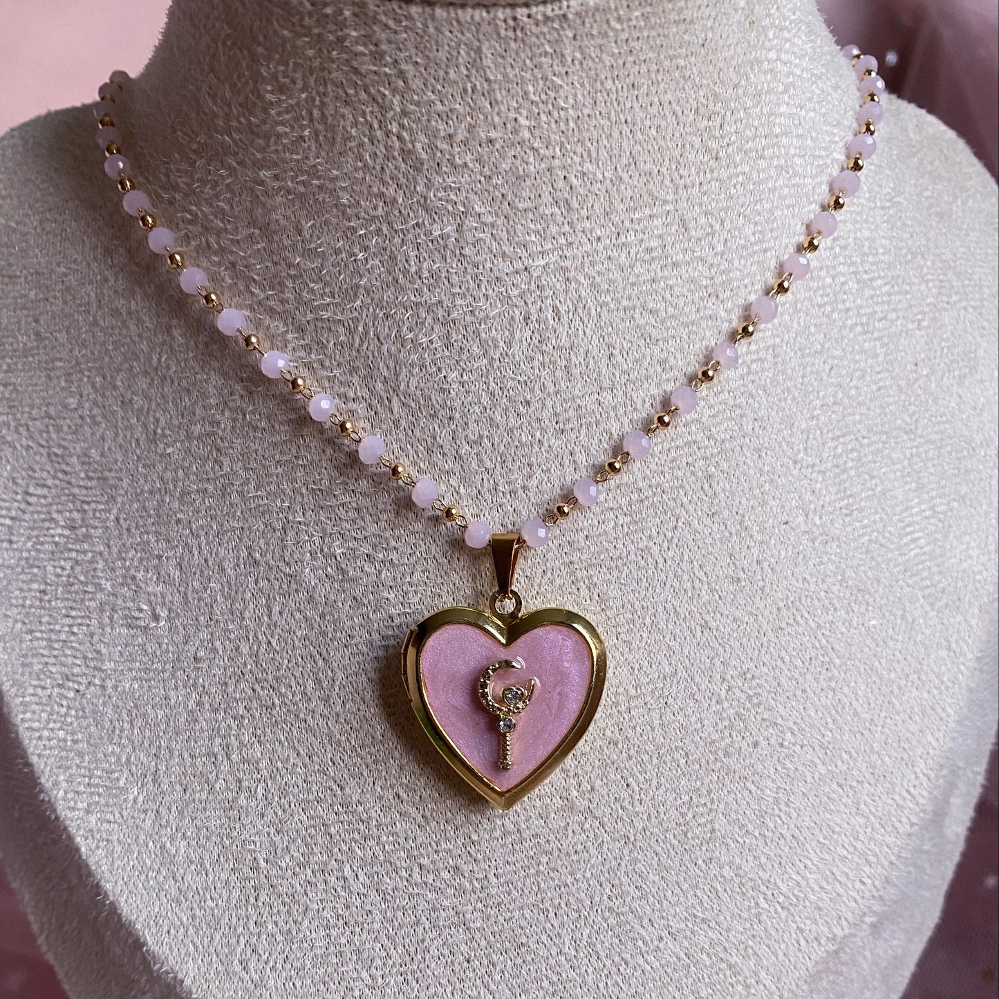 Lunar Memory Locket Necklace