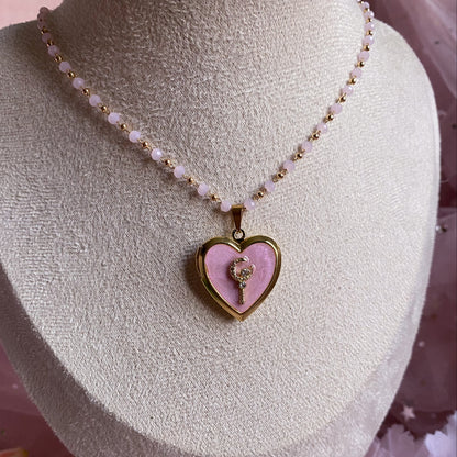 Lunar Memory Locket Necklace