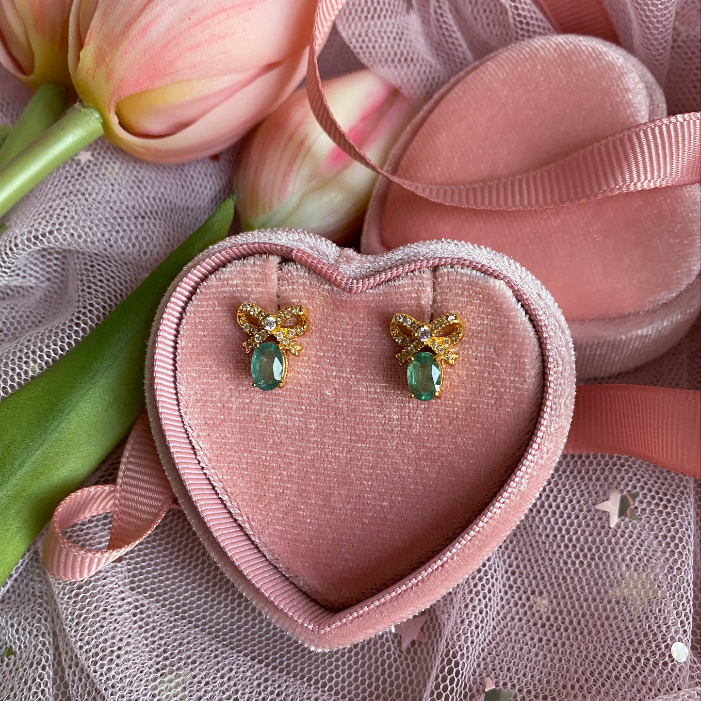 Moonlight Bow Earrings