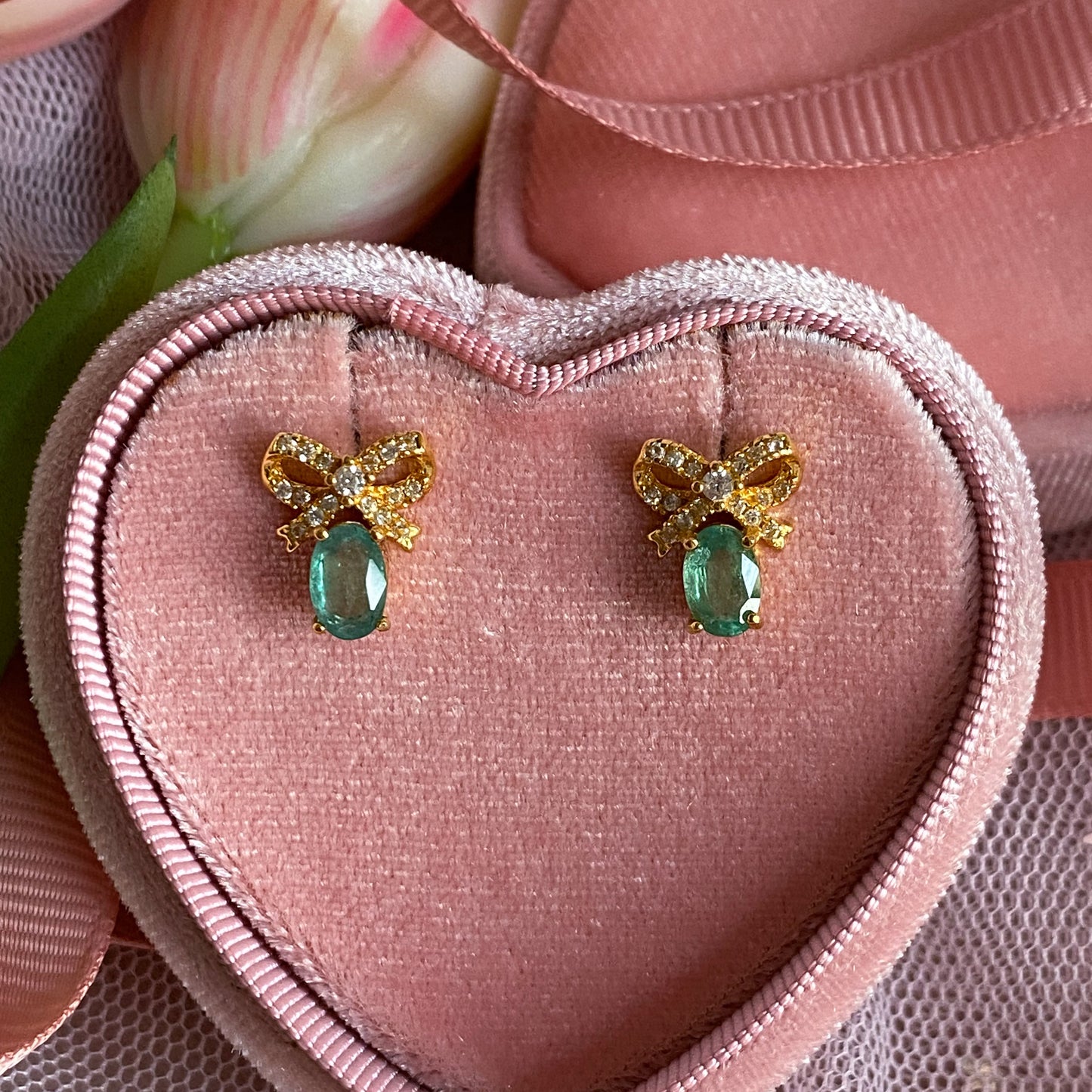 Moonlight Bow Earrings