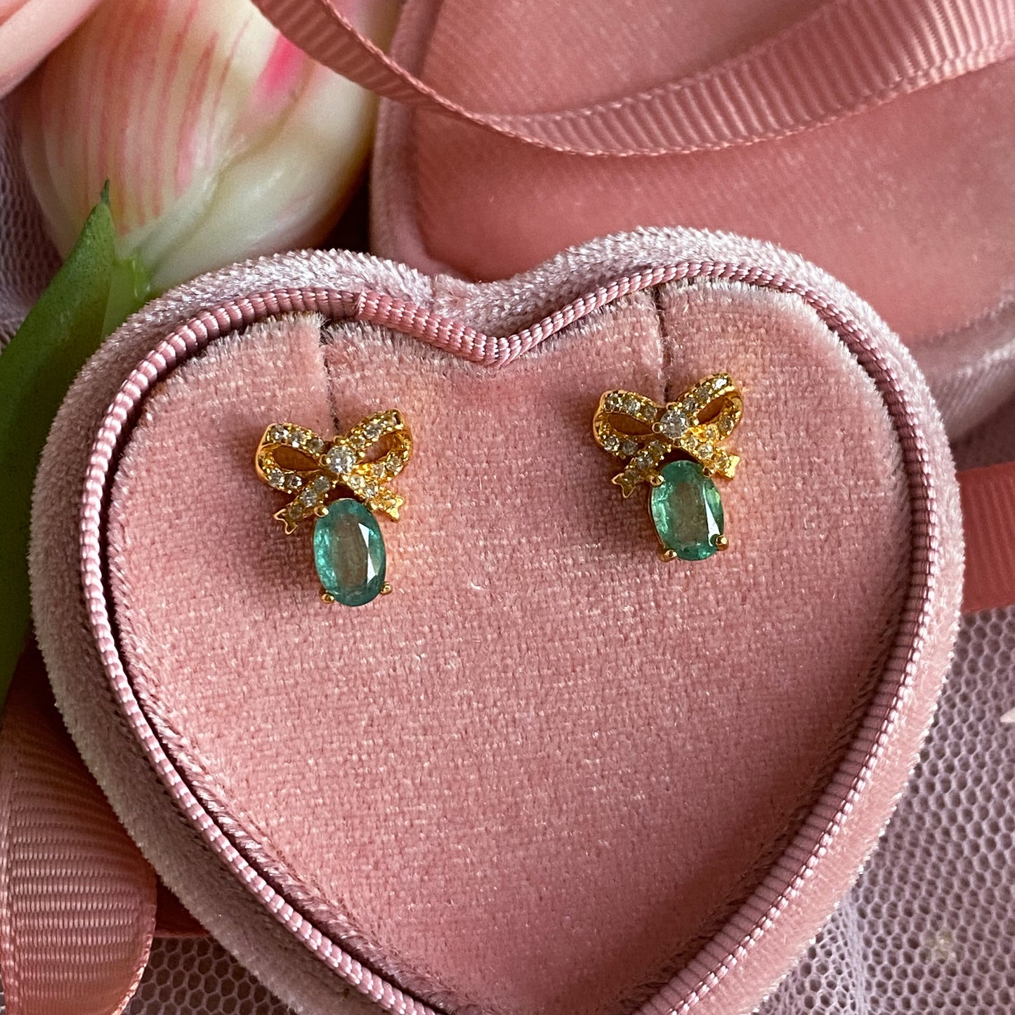 Moonlight Bow Earrings