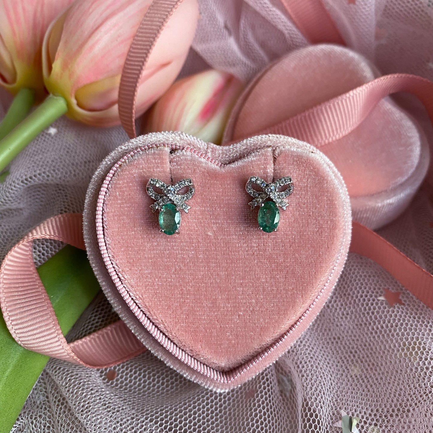 Moonlight Bow Earrings