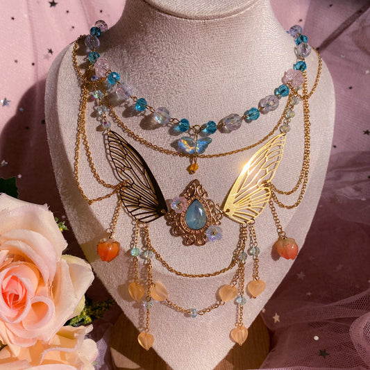 Blooming Wings Necklace