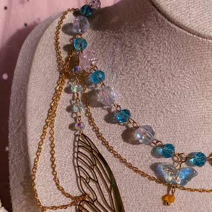 Blooming Wings Necklace