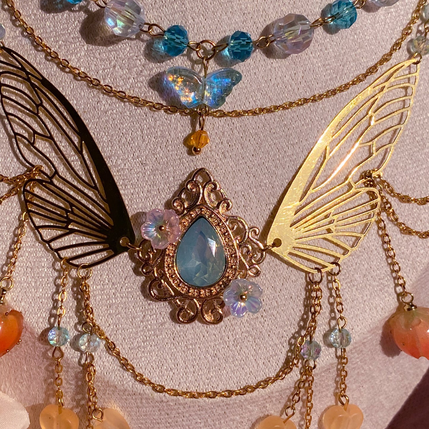 Blooming Wings Necklace
