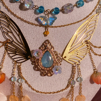 Blooming Wings Necklace