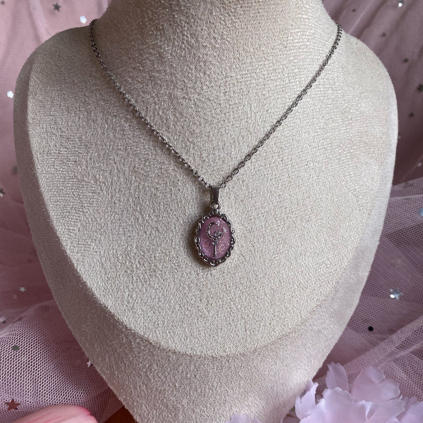 Lunar Medallion Necklace