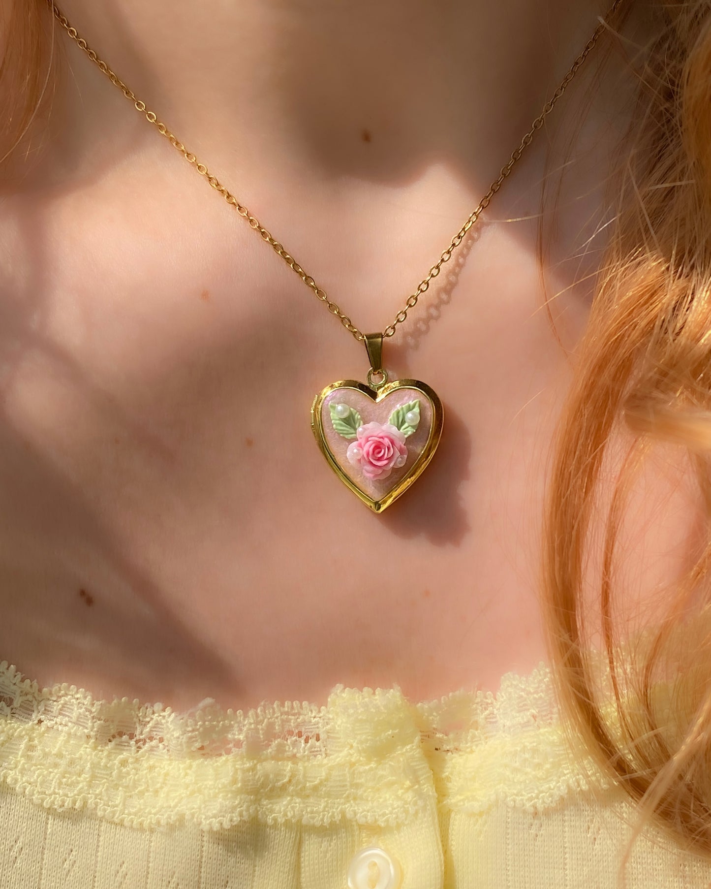 Blossom Memory Locket Necklace