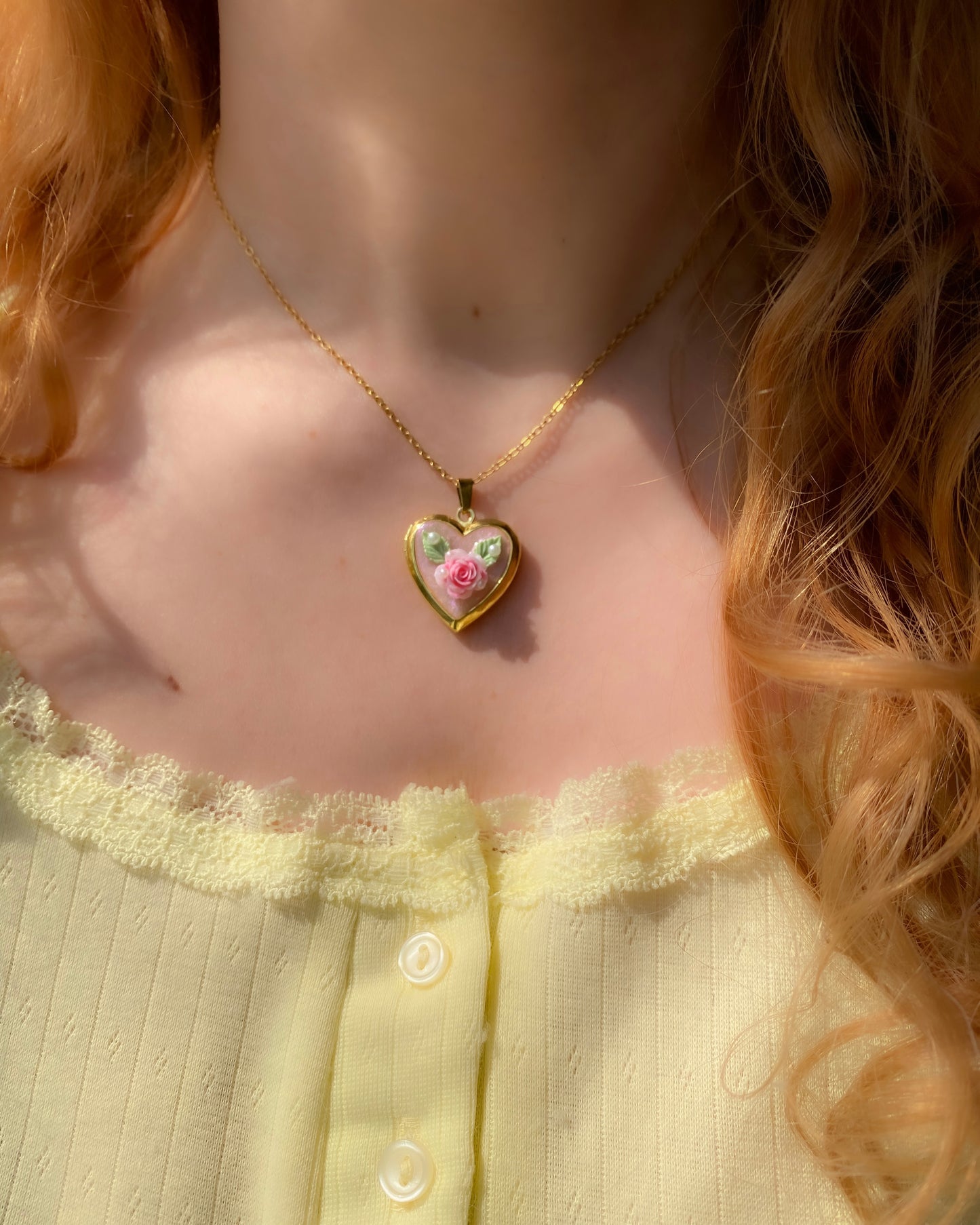 Blossom Memory Locket Necklace