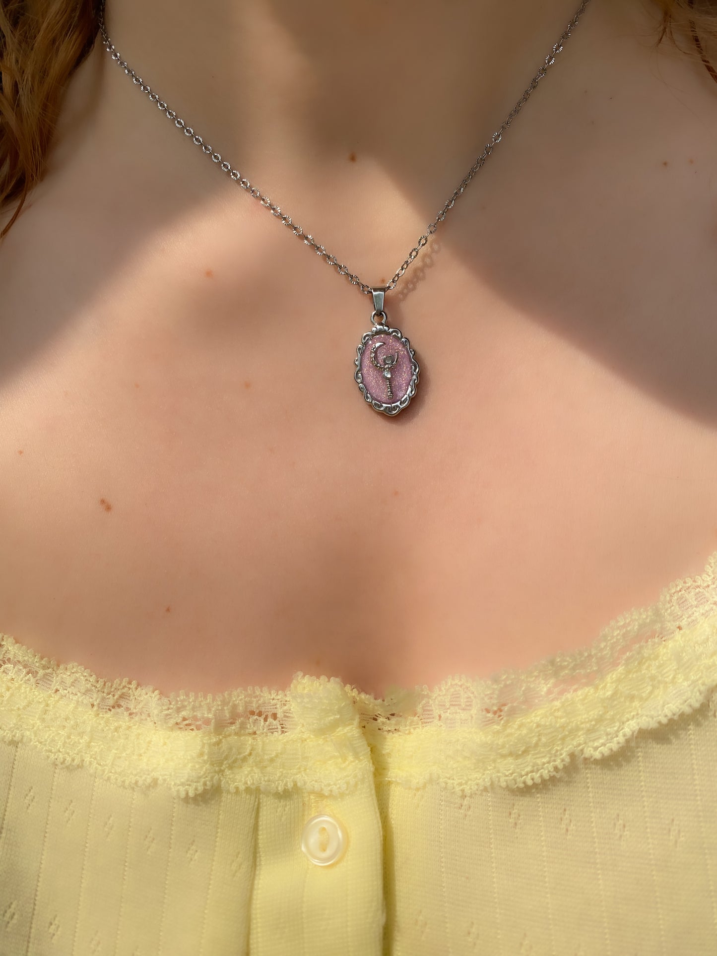 Lunar Medallion Necklace