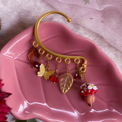 Garden Whispers Earcuff (no ear holes needed ⋆˙⟡)