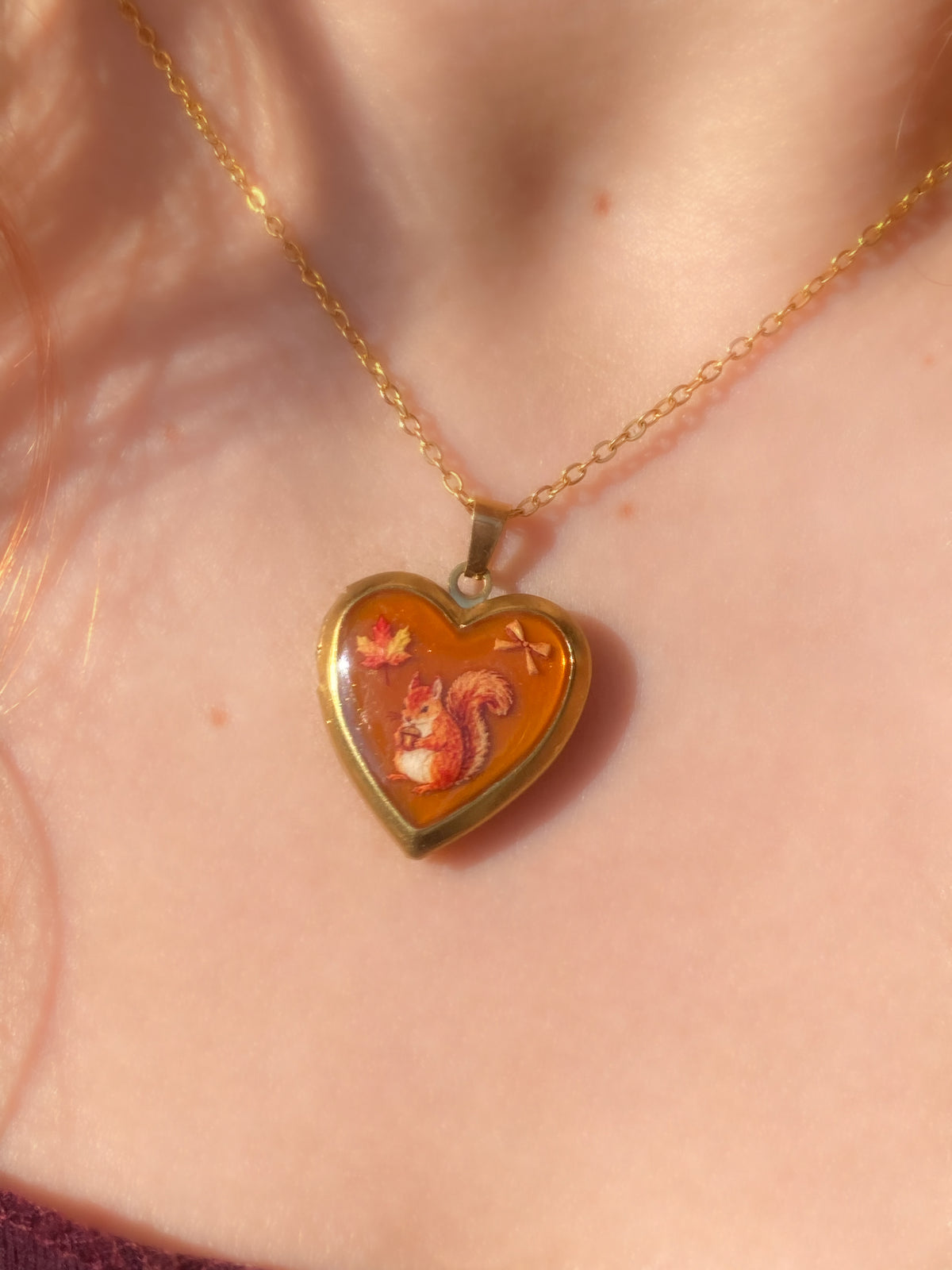 The Woodland Familiar Locket