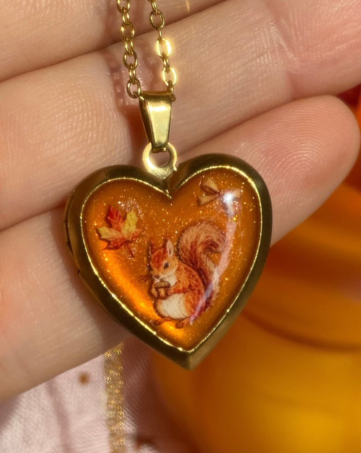 The Woodland Familiar Locket