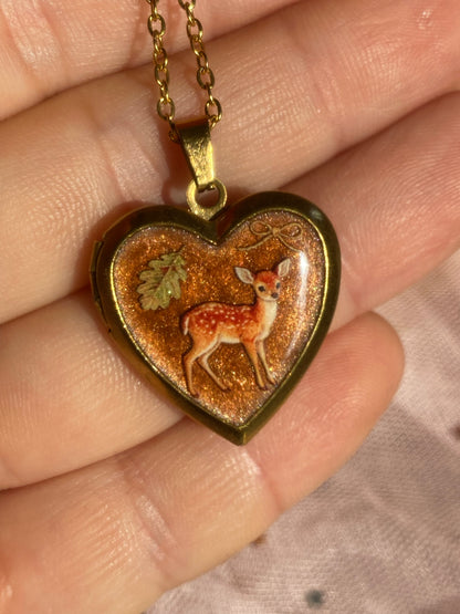 The Woodland Familiar Locket