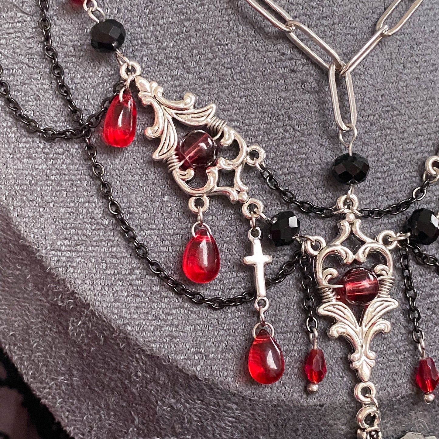Ruby Requiem Necklace