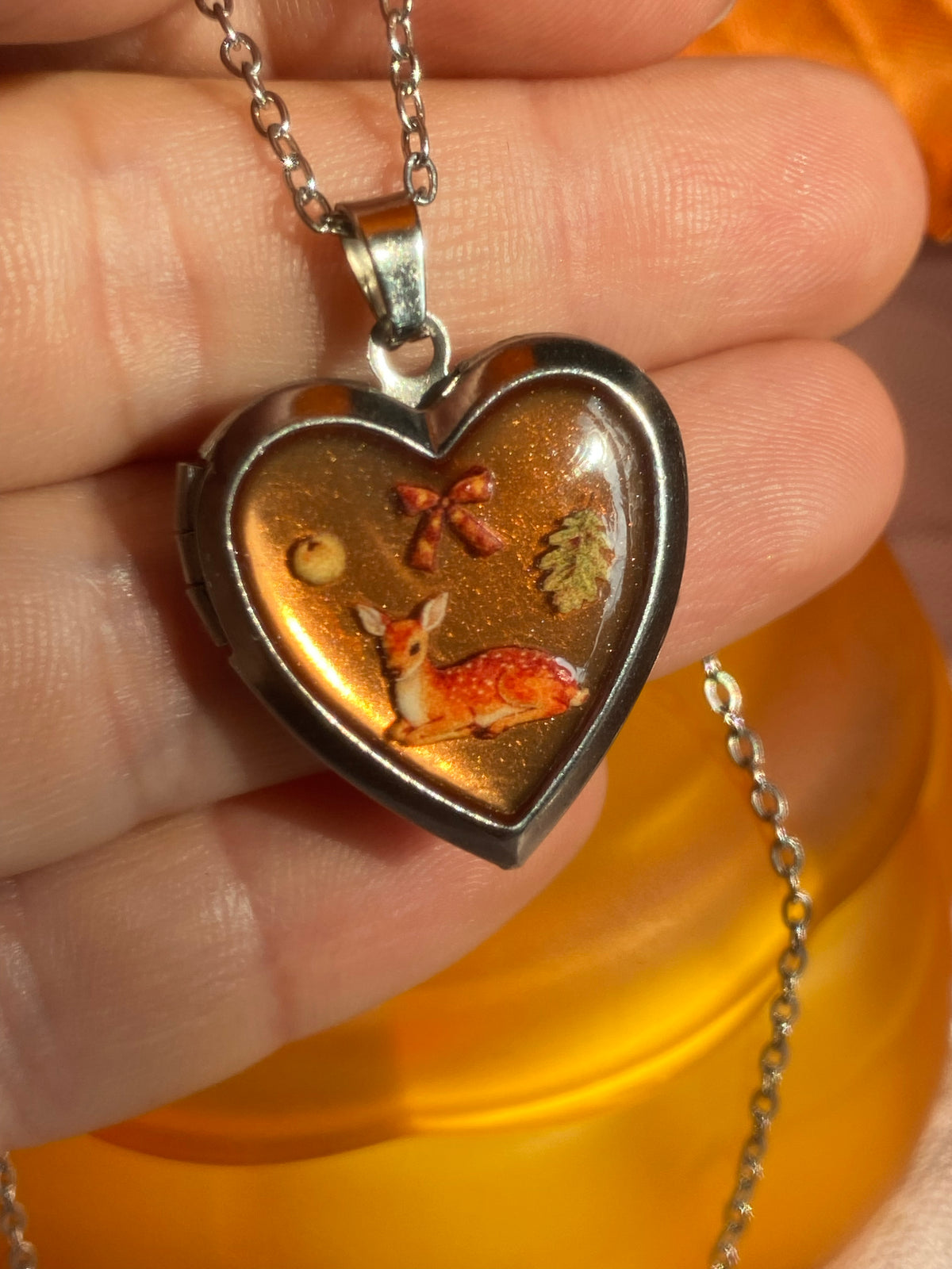 The Woodland Familiar Locket