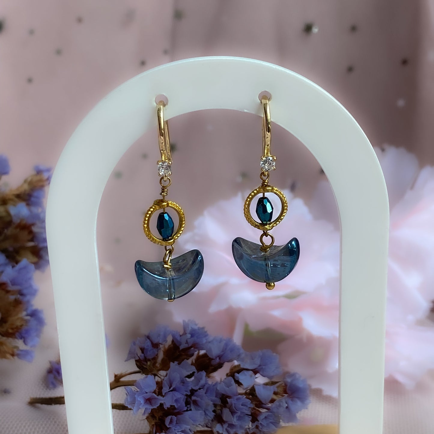 Event Horizon Earrings | Celestial Earrings, Starry Night Sky Collection