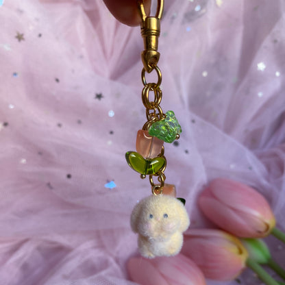 Paws & Petals Keychain Bag Charm