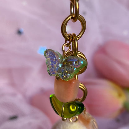 Paws & Petals Keychain Bag Charm