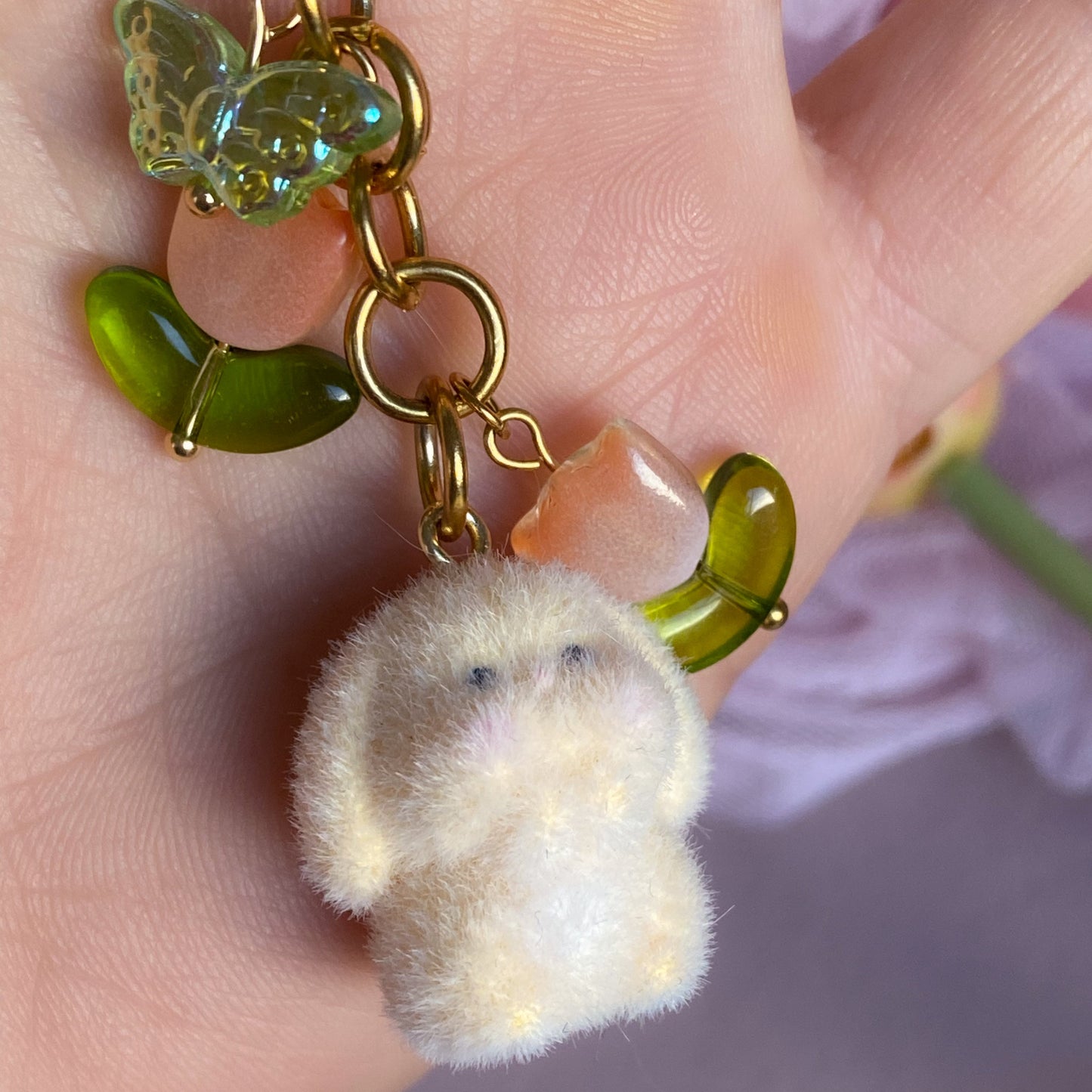 Paws & Petals Keychain Bag Charm