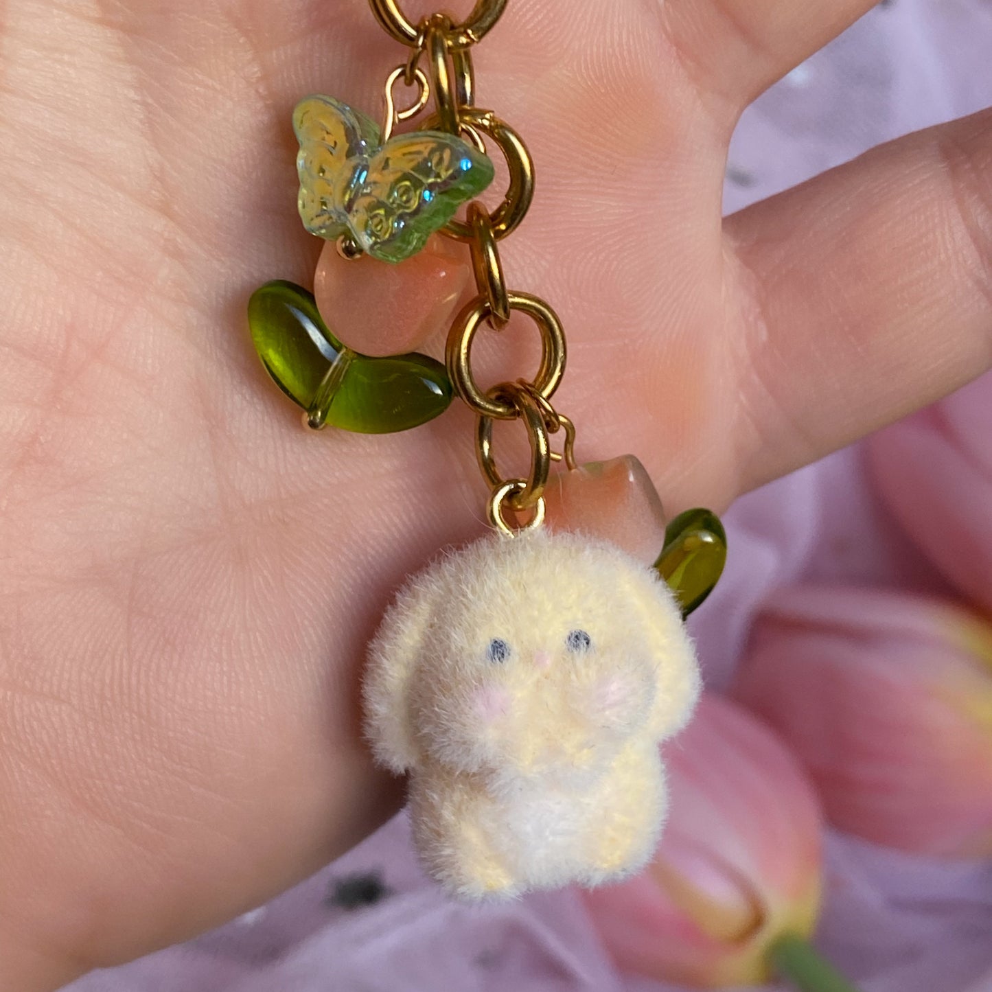Paws & Petals Keychain Bag Charm