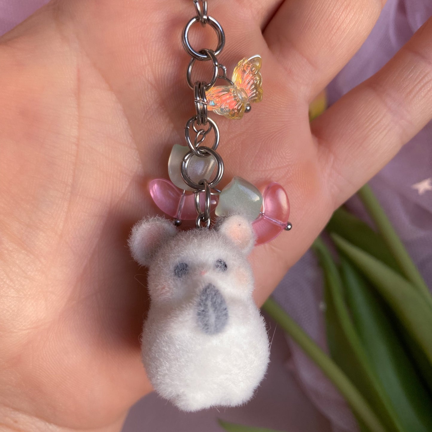 Paws & Petals Keychain Bag Charm