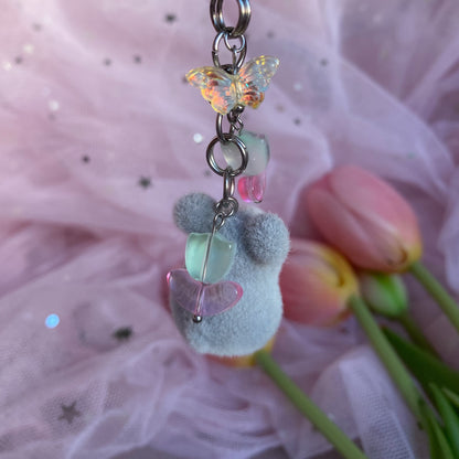 Paws & Petals Keychain Bag Charm