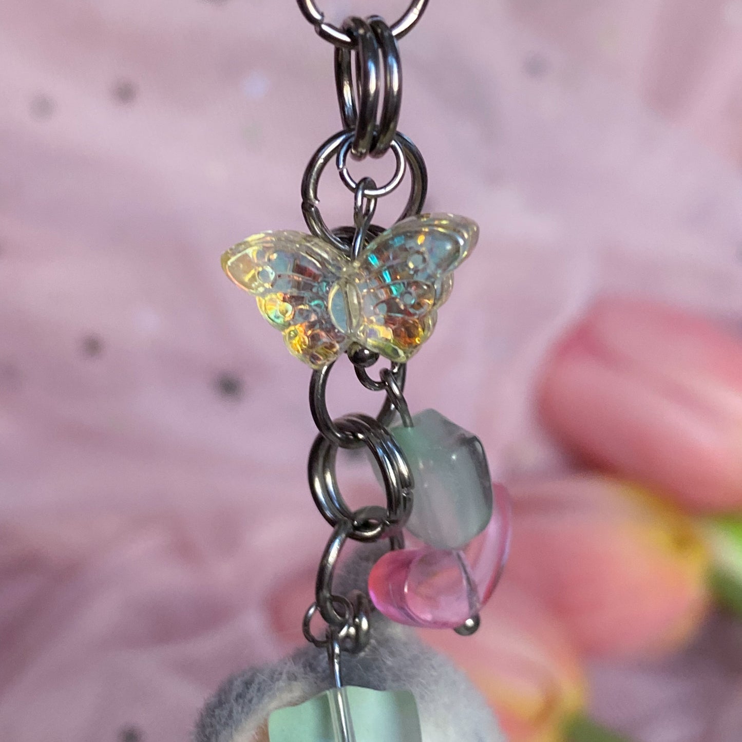 Paws & Petals Keychain Bag Charm