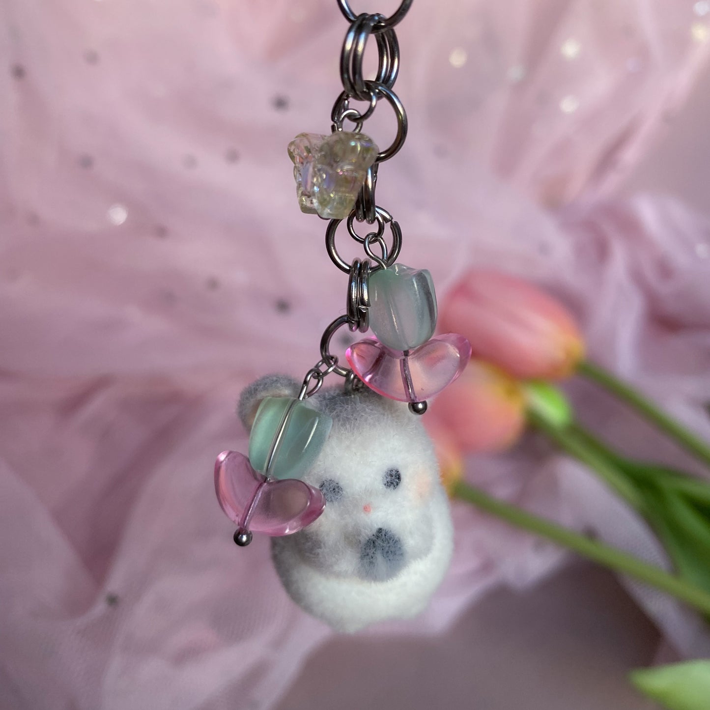Paws & Petals Keychain Bag Charm