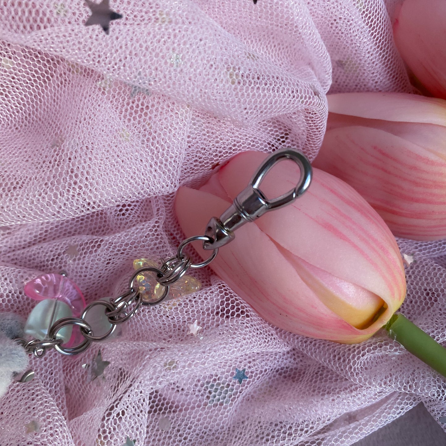 Paws & Petals Keychain Bag Charm