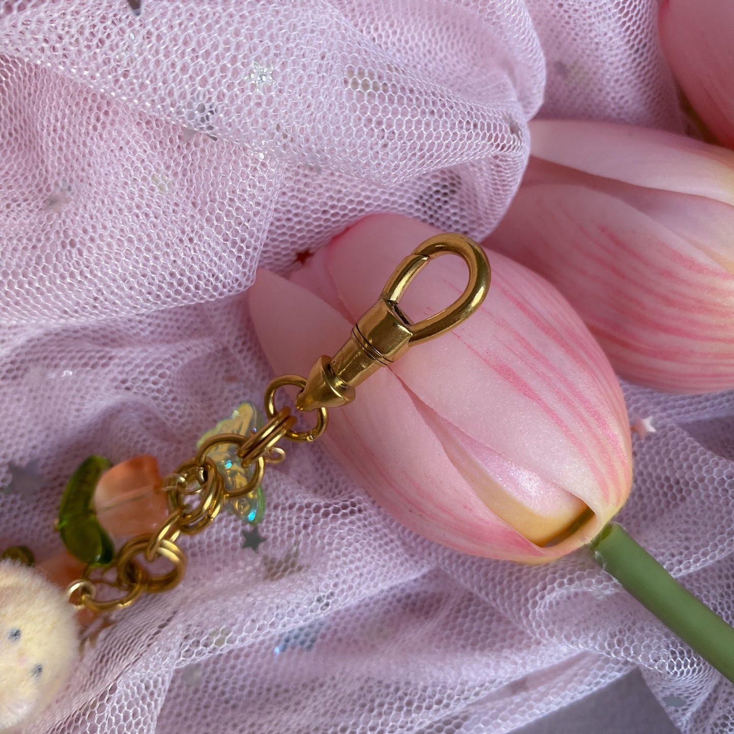 Paws & Petals Keychain Bag Charm