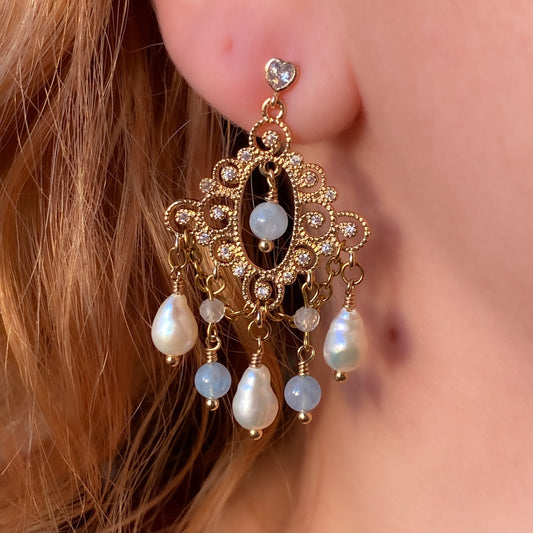 Moonlit Masquerade Earrings