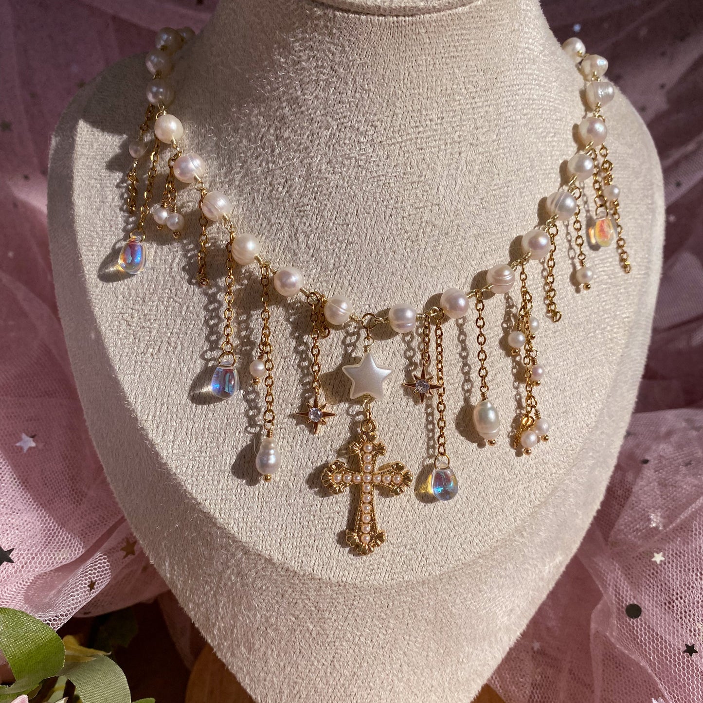 Angelic Starfall Necklace