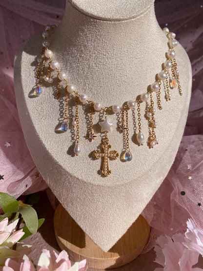 Angelic Starfall Necklace