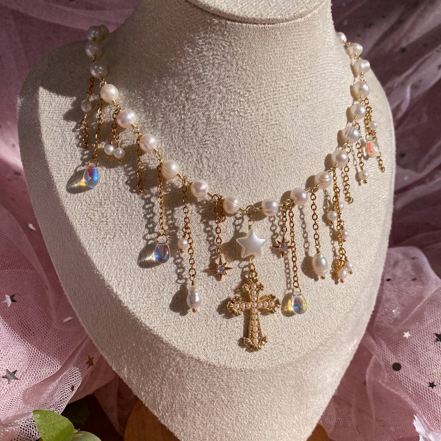 Angelic Starfall Necklace