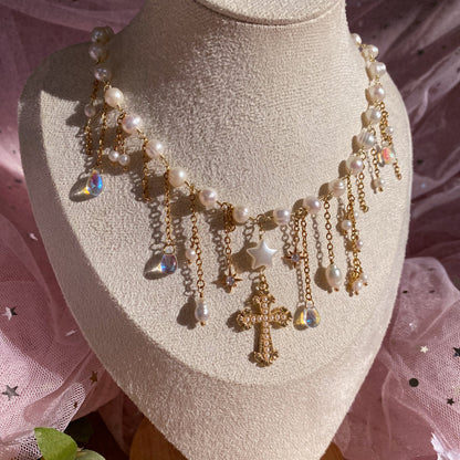 Angelic Starfall Necklace