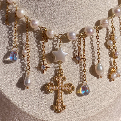 Angelic Starfall Necklace