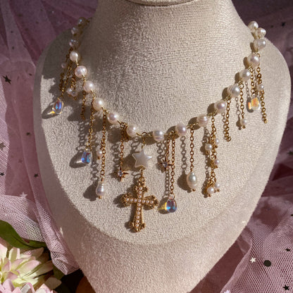 Angelic Starfall Necklace