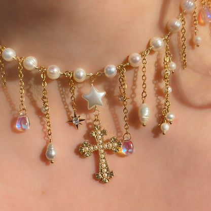 Angelic Starfall Necklace