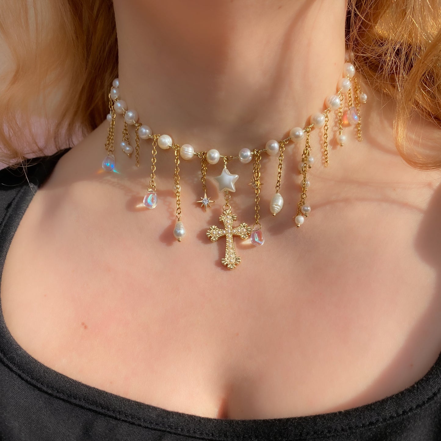 Angelic Starfall Necklace