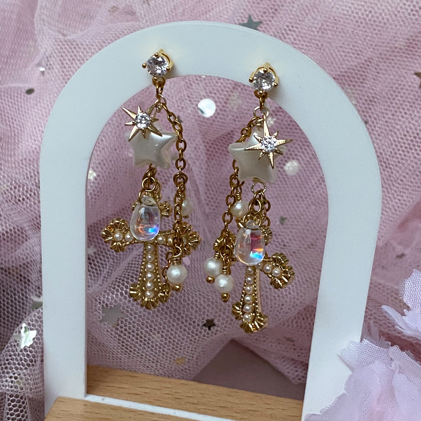 Angelic Starfall Earrings