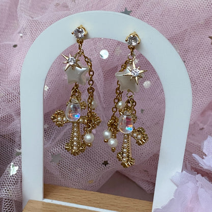 Angelic Starfall Earrings