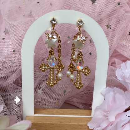 Angelic Starfall Earrings
