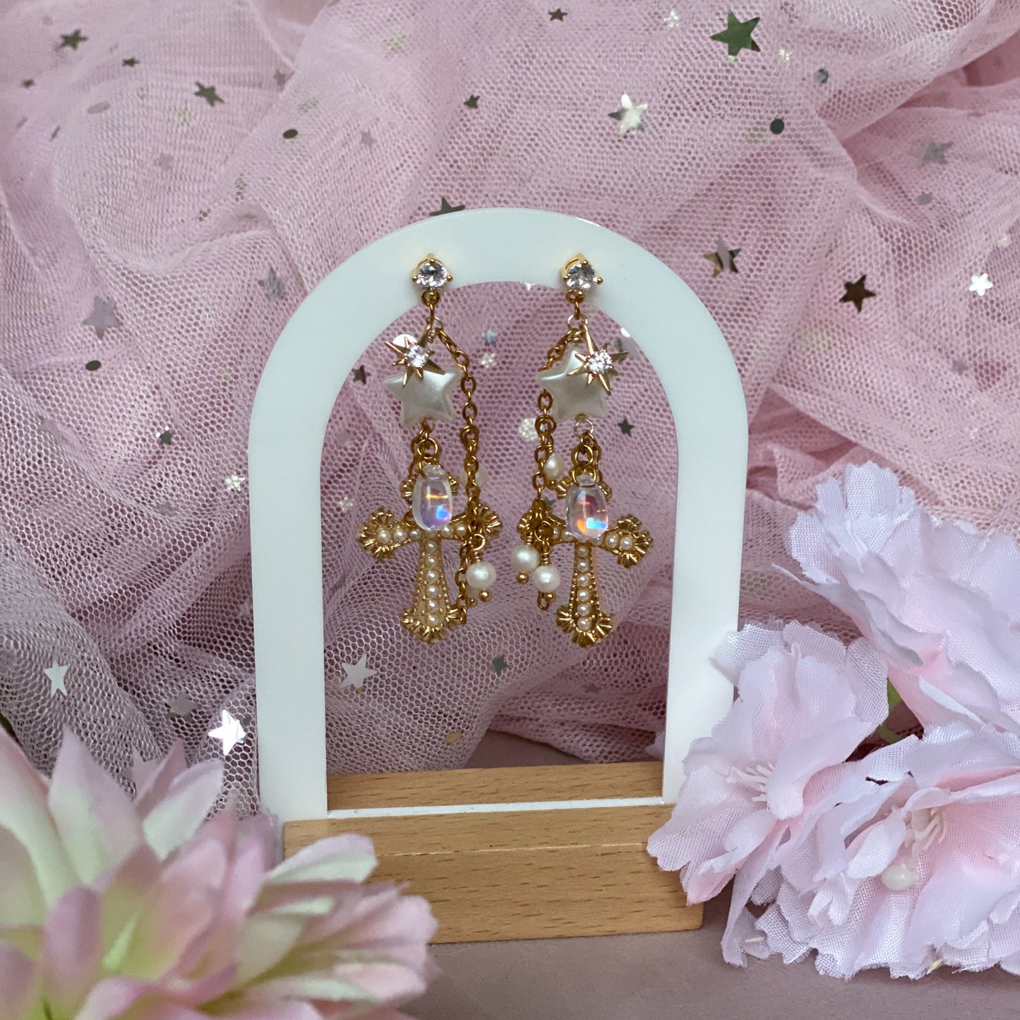 Angelic Starfall Earrings