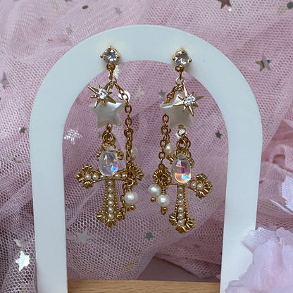 Angelic Starfall Earrings