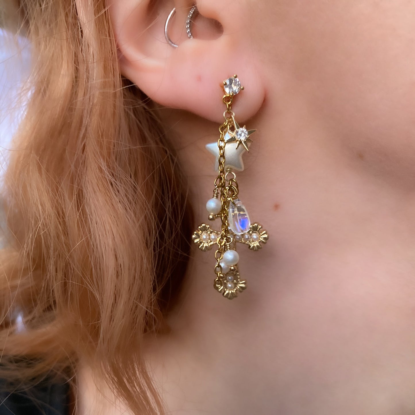 Angelic Starfall Earrings